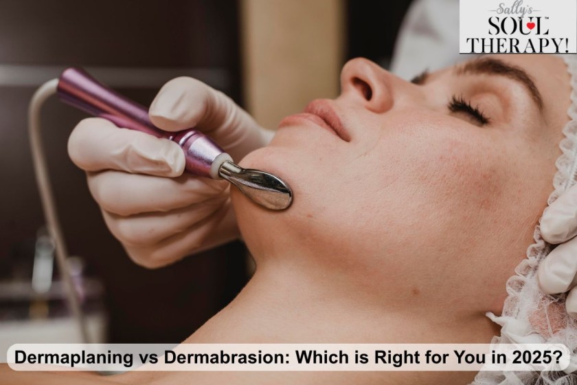 Dermaplaning or dermabrasion