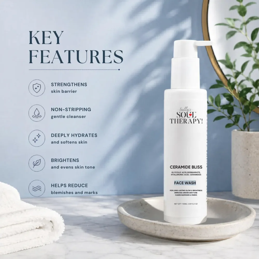ceramide bliss face wash ceramide bliss face wash