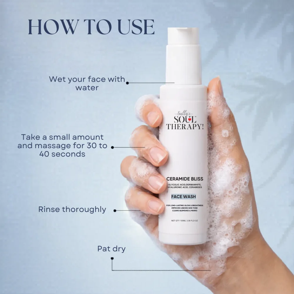 ceramide bliss face wash ceramide bliss face wash