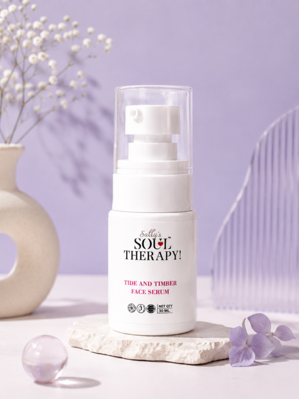 tide and timber face serum